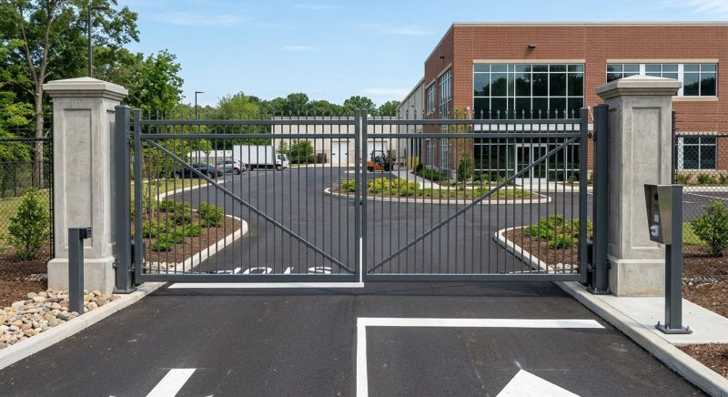 Commercial Gate Installation in Toms River, NJ