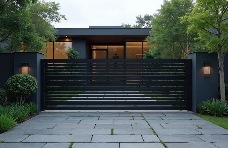 Driveway Fence Installation in Alpharetta, GA