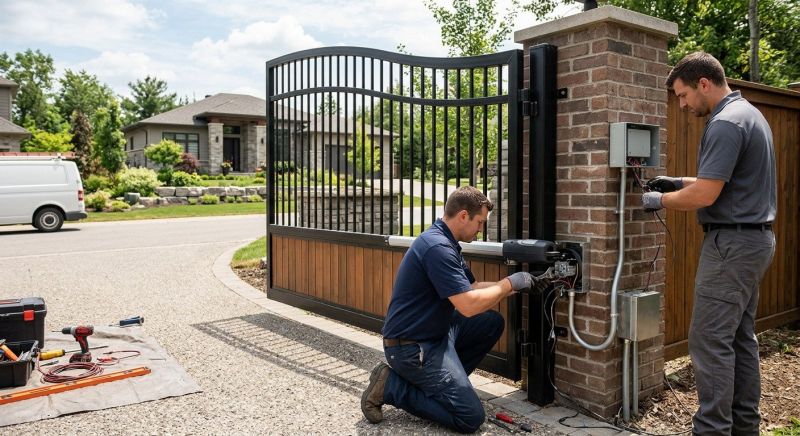 Driveway Gate Installation in Littleton, CO