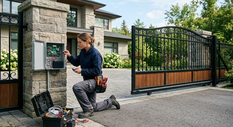 Electronic Gate Installation in Alpharetta, GA