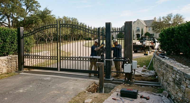 Entrance Gate Installation in Clermont, FL