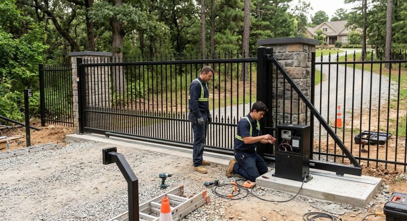 Gate System Installation in Alpharetta, GA