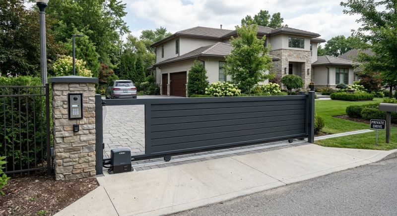 Motorized Gate Installation in Rockville, MD